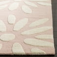 thumbnail image 3 of SAFAVIEH Kids Daisy Flowers Wool Area Rug, Pink/Ivory, 4' x 6', 3 of 6