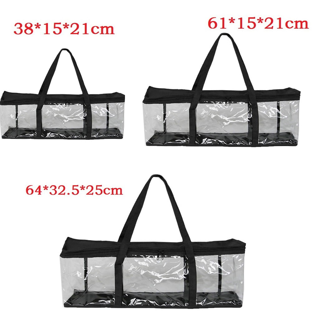 Transparent Tool Bag with Water resistant PVC Easy Access and Fast Find