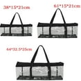 thumbnail image 4 of MYG Clear Tote Bag Transparent Shoulder Bag Large capacity Tool Bag Waterproof PVC, 4 of 6