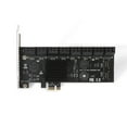 thumbnail image 3 of facefd PCI-E to SATA 3.0 Expansion Card PCI-Express Extender for 6G SATA Hard Disk Drive Computer Accessory, SA3116J, 16 Ports, 3 of 4