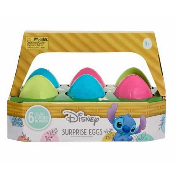 Disney Stitch Surprise Easter Eggs 6 ct