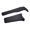Black, variant on Motorcycle Mudguard, Bike Wheel Cover Splashing Guard for KUGOO 01Tuttio 01 Modification Accessories