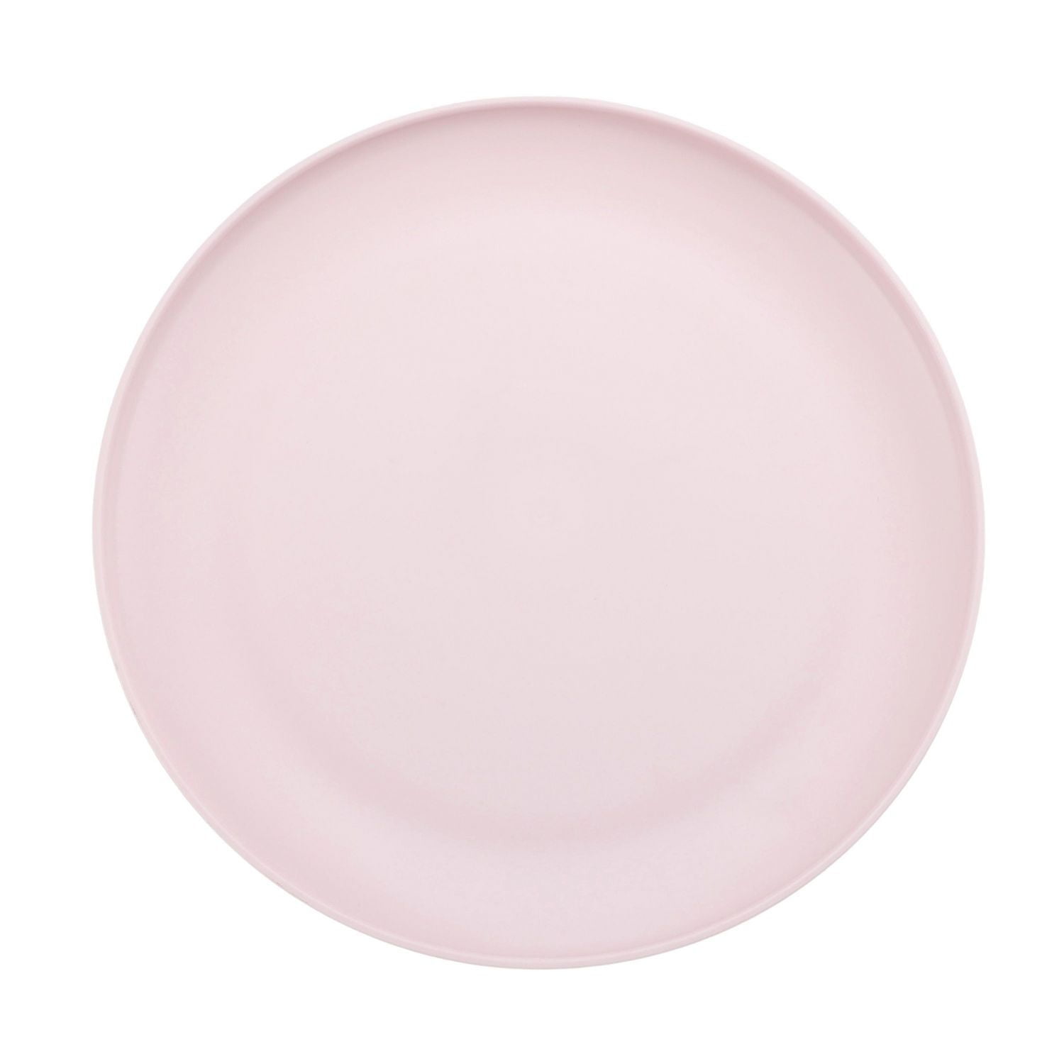 Mainstays Light Pink Plastic Plate, 10.5 inch 1pc