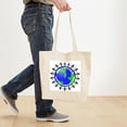thumbnail image 4 of CafePress - Volunteers Make The World Go Tote Bag - Unisex Canvas Tote Bag, Beige, 1-Piece, 4 of 7