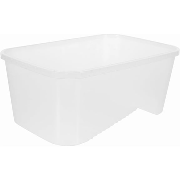 Turtle Tank with Basking Platform, Durable Plastic, for Tortoises and Frogs