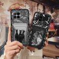 thumbnail image 2 of HBH-Phone Case For TCL T-Mobile Revvl7 Pro/T Phone 2Pro 5G//TMRV07P5G, Card sleeve Anti-knock TPU Durable Cute Dirt-resistant Fashion Design Card slot Soft case Waterproof protective, 2 of 9