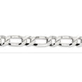 thumbnail image 3 of Sterling Silver 12.25mm Elongated 1+1 Open Link Chain (Weight: 97.04 Grams, Length: 24 Inches), 3 of 4