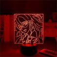 thumbnail image 2 of RGB Cartoons Anime 3D Lamp Figure Gonta Gokuhara Acrylic Lighting Lamp Remote Control Neon Signs Nightlight USB Home Decoration LED Table Lamp, 2 of 7