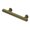 Antique Brass, variant on Deltana POM40U3-UNL Contemporary Cabinet Pull 4", Pommel, Solid Brass in Unlacquered Brass