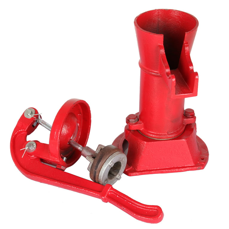 Manual Well Pump Cast Iron Red Water Pitcher Pump Old Fashioned Hand Water  Pump for Outdoor, Yard, Pond, Garden 