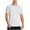 White, variant on Kilaqueen Solid Color Mens Shirts Quick Dry Short Sleeve Crew Neck Moisture Wicking Pullover Tops Athletic Running Gym Quick Dry Tee