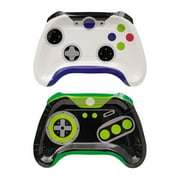 Gamer Controller-Shaped Dinner Plates - 8 Ct.