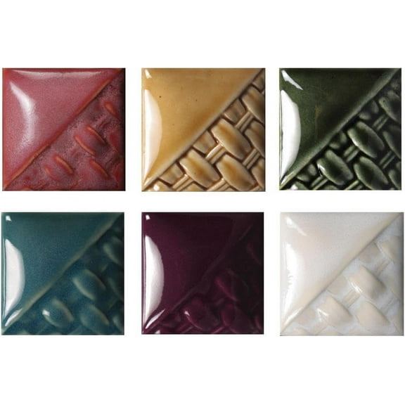 Mayco Stoneware Glaze Kit #6 - Set of 6