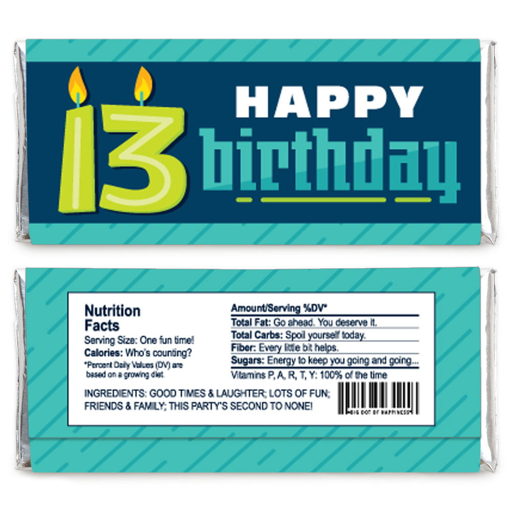 Bold Happy Birthday Card – Five Pound Apparel