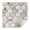 White and Gold, variant on White and Gold Marble Pattern Square Tablecloth, Waterproof Wipeable Spillproof Washable Table Cover for Home Kitchen Party and Daily Decor 60"x60"
