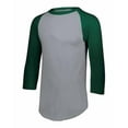 thumbnail image 2 of Augusta Sportswear - New Girls - IWPF - Youth Three-Quarter Sleeve Baseball Jersey, 2 of 4