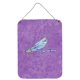 thumbnail image 1 of "Caroline's Treasures Dragonfly on Purple Aluminium Metal Wall o Door Hanging Prints, 16" x 12 ", multicolor" Caroline's Treasures 8865DS1216, 1 of 1