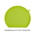 thumbnail image 3 of Rewenti Large Semi Circular Double-Sided Plastic Cutting Board Kitchen Chopping Board for Countertop, 3 of 6