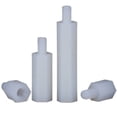 thumbnail image 3 of (50pcs) Nylon single pass Hex Stud,Motherboard Stand M3x18mm+6mm, 3 of 5