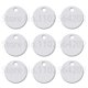 thumbnail image 1 of Etiqueta redonda de aluminio para colgar, colgante para Collar, llavero, accesorios, placa de identificación en blanco, grabado láser, nombre personalizado, dirección, 20 unidades, 1 of 4