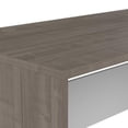 thumbnail image 5 of Bureau sans caisson 65L Ridgeley de Bestar, érable argenté et blanc pur, 5 of 5