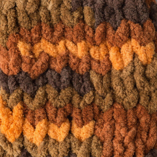 Bernat® Blanket™ #6 Super Bulky Polyester Yarn, Fall Leaves 5.3oz/150g, 108  Yards 