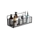 thumbnail image 1 of Estante de ducha para baño, estante de hierro sin perforaciones, libros, cosméticos, tocador, estantes, sala de estudio, cesta de Almacenamiento y organización del hogar Una sola capa grande Inteprter HA066523-01, 1 of 6