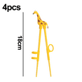 thumbnail image 2 of 4 palillos para niños, ayuda de aprendizaje para niños, palillos de entrenamiento con animales para principiantes, 2 of 5