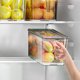 thumbnail image 5 of Recipiente hermético para alimentos con asa, organizador de plástico para congelador, caja bento para cocina, despensa, pieza individual, 1 contenedor de almacenamiento de alimentos Aestivo, 5 of 6
