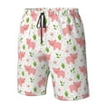 thumbnail image 5 of Naloa Funny Little Pigs Men's Beach Shorts, Surfing shorts, Swim trunks, Quick Dry Swim Trunks for Surfing Beach Fun - Small, 5 of 9