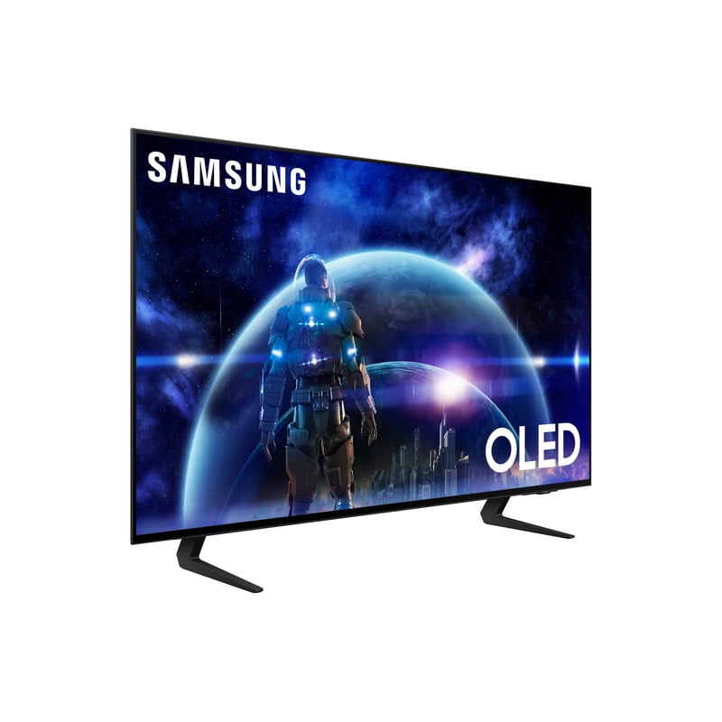 SAMSUNG 42" Class S90D OLED Smart TV QN42S90DAEXZA 2024 front and back view