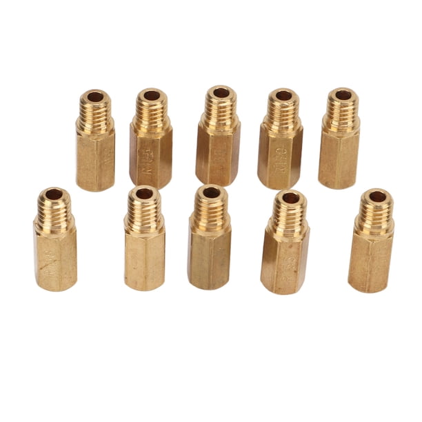 Kit de chorro principal de carburador de 10 Uds., accesorios de repuesto de carburador de Metal para Keihin FCR MX PWK PWM PE PJ 155-178 Jadeshay A
