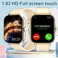 thumbnail image 4 of [ 2025 Latest ] Smart Watch - 1.83 Inch, Answer/ Make Calls, Multiple Sports Modes, Pedometer, Multi-function Square Dial, Calories Tracker, 4 of 19