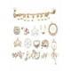 thumbnail image 2 of Zapatos de moda Encantos Diseñador Croc Charms Bling Rhinestone Chica Cristal diamante gema Decoración Metal Perla Corona AccesoriosEstados Unidos Gao Jinjia LED, 2 of 2