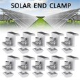 thumbnail image 2 of 10Pcs Solar Photovoltaic Bracket Aluminum Alloy Clamp for Solar Module Solar Panel Racking Mounts Accessories PV Clamp C, 2 of 5
