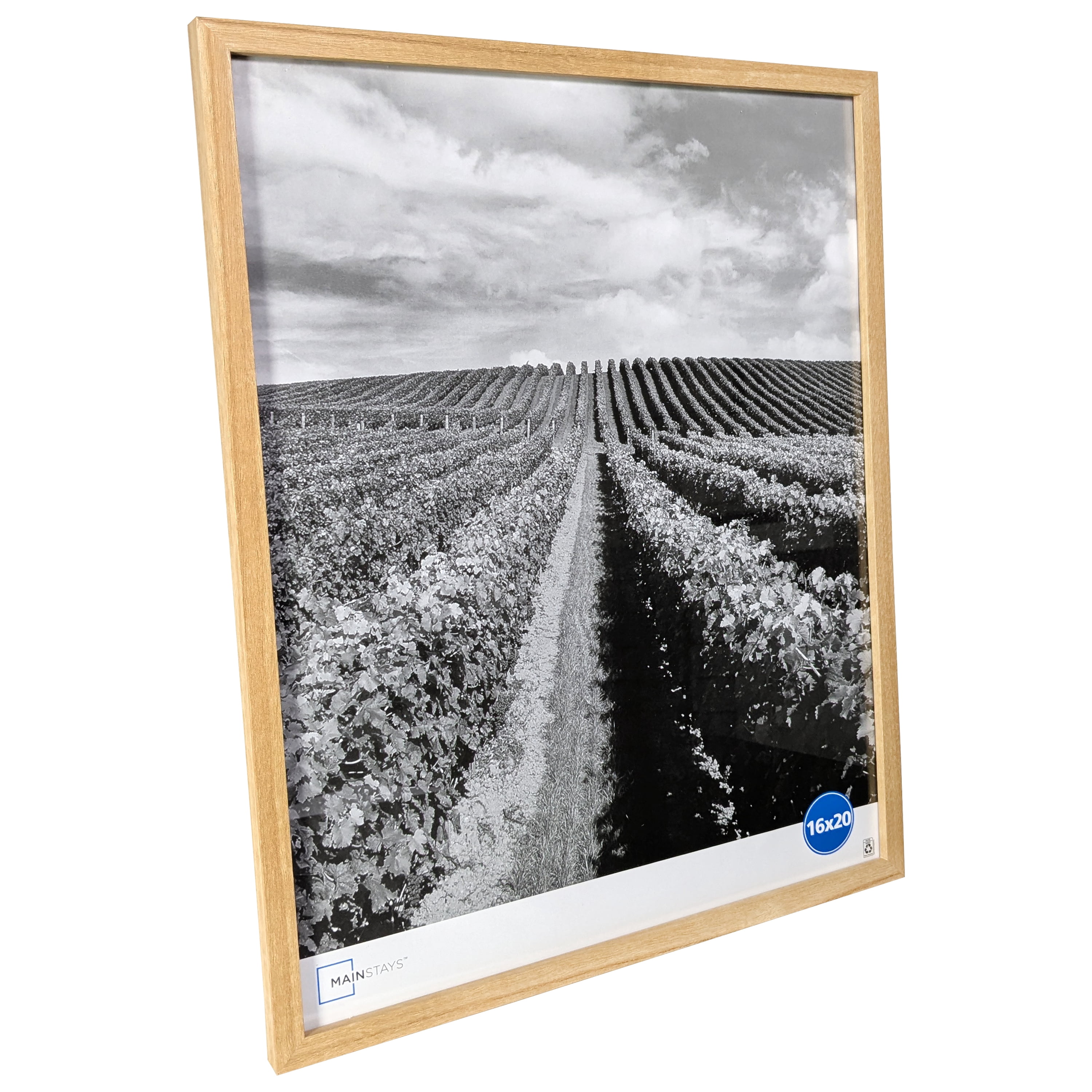 Mainstays – 16x20 Picture Frame – Wood Tone Gallery Linear Program Wall Photo Frame