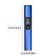 thumbnail image 3 of Electric Nose Hair Trimmer | Multi-Function Facial Hair Clipper | Washable Water-Resistant Blade | Digital Display | Compact Portable Design | 13.2x2.5cm | Black Blue Gray Silver | 1pc, 3 of 9