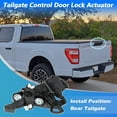 thumbnail image 3 of Actuador de bloqueo de puerta de control de la puerta trasera Unique Bargains para Ford Maverick 2022-2024 para Ford Ranger 2019-2024 JB3Z-9943170-A 2 Pines, 3 of 7
