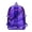 Purple, variant on Hot Sales 2026 Green Neon Transparent Backpack Clear Bookbag Diagonal Front Zipper Pocket Adjustable Side Buckles See Through Backpack for Concert Sports Festival School Travel Women Teens