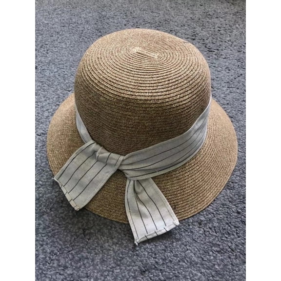 Woven Straw Sun Hat