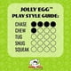thumbnail image 4 of Juguete de Huevo Jolly Pets Amarillo Mediano para Perro, 4 of 7