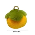 thumbnail image 3 of Kraoden Imitation Small Persimmon Keychain Pendant, Plush Car Keychain Ornament for Bags, Wallets, and Keys, Ideal Gift for Friends and Family, 3 of 6