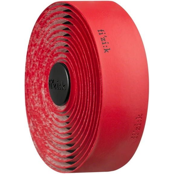 Fizik Terra Microtex Bondcush Gel Backer Tacky Handlebar Tape - Red