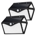 thumbnail image 4 of 2 piezas de luces solares para exteriores inalámbricas con 140 LED y sensor de movimiento solar, 4 of 8