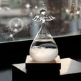 thumbnail image 4 of Weather Forecast Glass Bottle, Unique Shape, Home Ornament With Temperature Change Detection, For Valentines, Birthdays, And Anniversaries, 4 of 8