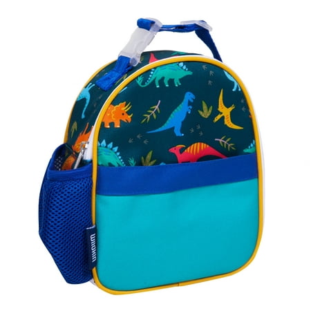 

Wildkin Kids Insulated Clip-in Lunch Box for Boys & Girls BPA-Free Clips in to Pack-it-all Backpack (Jurassic Dinosaurs Blue)