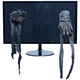 thumbnail image 2 of Decoración Colgante Mano Fantasma Para Espejo Halloween, 2 of 2