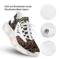 thumbnail image 3 of Flower Mandala Walking Shoes for Men Woman Lightweight Tennis Fashion Elastic Sports Shoes Cushion Basketball Shoes, 3 of 7