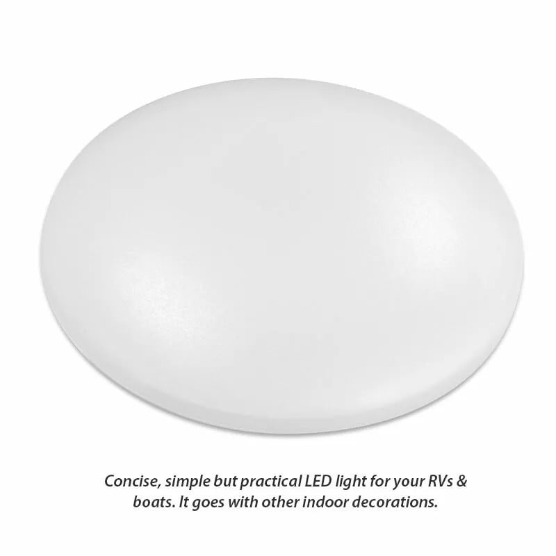 Dream Lighting Interior 12V LED Lights Under Cabinet Lamp For Rv Trailer Boat 3.5in Bright Warm White X4