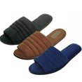 thumbnail image 2 of Mens House Slipper and Spa Cotton Slipper Sizes M, L, XL., 2 of 4